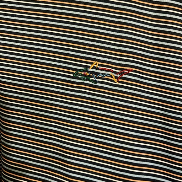 Greg Norman Men's Striped Polo Golf Shirt Size XL - Picture 4 of 7